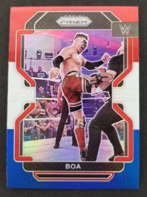 Boa 2022 Panini Prizm WWE Wrestling Red White Blue Card #126 (NM) - Image 1 of 2