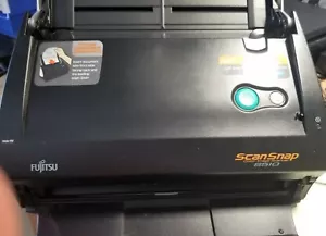 FUJITSU SCANSNAP S510 COLOR DUPLEX SCANNER **FOR PARTS ONLY**, no AC Adapter - Picture 1 of 5
