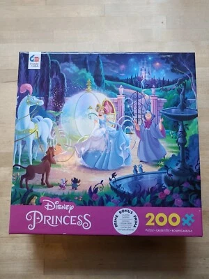 Ceaco Disney Princess Cinderella Carriage 200 Large Pc Puzzle 19.5"x14.25  — 第 1/4 张图片