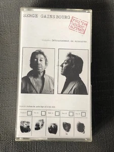 MEGA RARE VHS " SERGE GAINSBOURG " YOU'RE UNDER ARREST "" - Picture 1 of 2