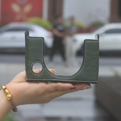 PU Leather Camera Bag Case Protect Cover Base Grip for Leica SOFORT2 SOFORT 2 - Image 1 of 3