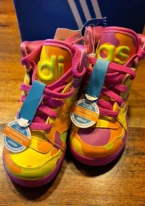 Adidas Originals G95752 Jeremy Scott Instinct HI Neon Camo Kinderschuh Schuhe - Bild 1 von 11