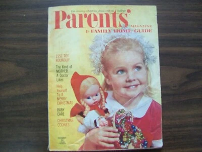 Parents Magazine December 1957 - Pat Boone - Christmas Message - Common Sense - Image 1 of 4