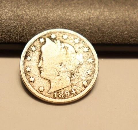 1894 US Liberty V Nickel 5c G (Corrosion) Cover