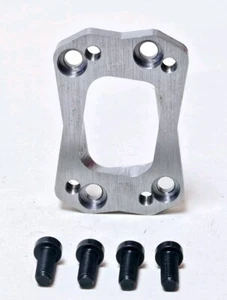 T3 CS to T3 Rotated Clockwise 16 Degrees Turbo Inlet Manifold Flange Adapter 1/2 - Foto 1 di 3