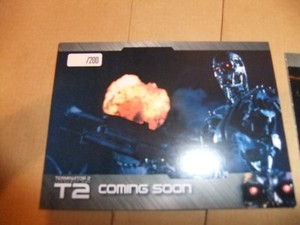 ARNOLD SCHWARZENEGGER TERMINATOR 2 SET of 4 UNNUMBERED PROMO CARDs PS1-PS4