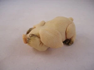 Piggin Hiding David Corbridge 1993 Pig Vintage British - Foto 1 di 5