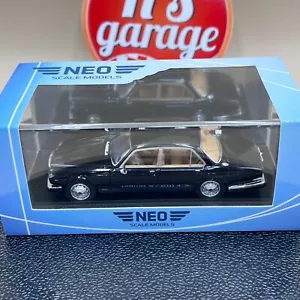 NEO Scale Models 1/43 Jaguar XJ SIII 4.2 Black 1986 resin model unopened 43150 - Picture 1 of 8