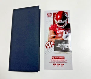 Oklahoma Sooners NCAA Inagural Season SEC Ticket souvenir 2024 - Picture 1 of 3
