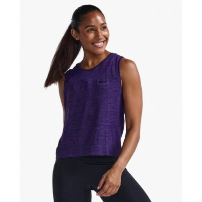 Tanque cropped feminino Motion Tech 2XU - 2024 - Imagem 1 de 3