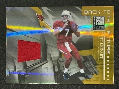 2007 Donruss Elite #BTF-13.Leinart Steve Young Back to the Future Jerseys #/299 - Image 1 of 2