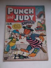 HILLMAN PERIODICALS: PUNCH AND JUDY #6, SCARCROW COVER, RARE/HTF ISSUE, 1947, VG