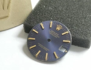 Rolex Original Oyster Midsize DateJust Blue Dial for Ref. 6824, 6827, 68278 Etc - Imagen 1 de 8