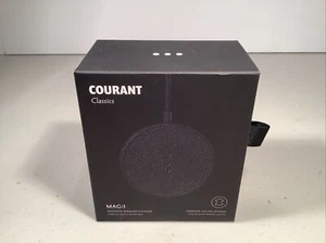 Magnetic Wireless Charger MAG:1-Courant Premium Leather Classics Black New-NIP!! - Photo 1 sur 5