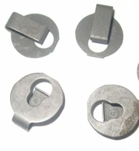 CIRCULAR CLIPS carburetor linkage throttle choke rod 1/4" retainers 5/32" groove - Picture 1 of 1