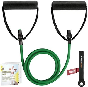 Single Resistance Exercise Band with Comfortable Handles - Ideal for Physical Th - Picture 1 of 12