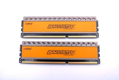Crucial Ballistix Tactical _8GB RAM (4GB x 2) _DDR3-1866_ BLT4G3D1869DT1TX0 - Image 1 of 3