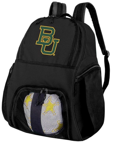 Baylor Soccer Backpack or BAYLOR UNIVERSITY Volleyball Bag -SIDE SHOE POCKETS! Cover