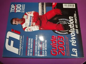 25$$ Revue F1i magazine GUIDE Formule 1 2003 Circuits Pilotes F1 Equipe - Imagen 1 de 1