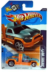 2012 Hot Wheels #133 HW City Works Diesel Duty teal - Picture 1 of 1