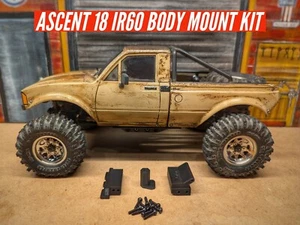 McCue RC Hinge & Clip Mechanism For Redcat Ascent 18 & Injora IR60 Body Full Kit - Picture 1 of 19