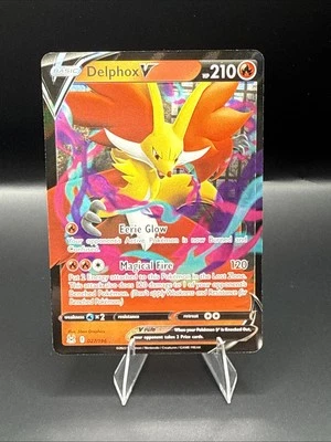 Delphox V 27/196 - (NM) Ultra Rare - Pokemon Lost Origin - Image 1 of 2