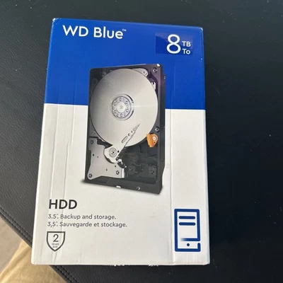 WD Blue PC Desktop 8TB Hard Drive Internal HDD 5640RPM SATA 6Gb/s 256MB Cache... - Image 1 of 3