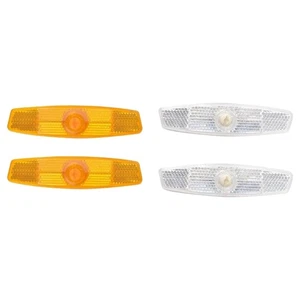 Universals Bicycles Wheel Safety Reflectors Waterproofed Bike Reflectors - Picture 1 of 11