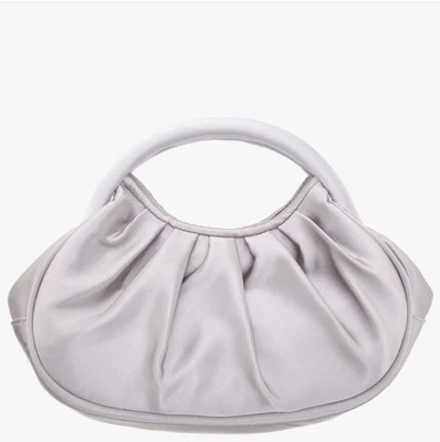 BOLSO NINA SILVER MINI MOON CON ASA RECORTADA Foto 1 de 4