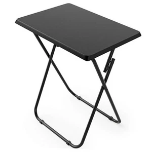 Folding TV Tray Table -Stable Tray Table with No Assembly Required, TV Dinner - Picture 1 of 6