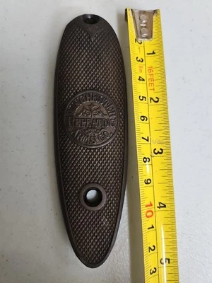 Placa de culo marrón Winchester Repeating Arms Co. Foto 1 de 4