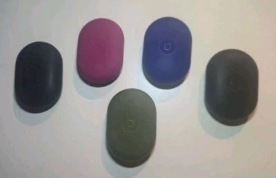 Estuche/bolsa de transporte de silicona genuina Beats Powerbeats3 OEM Foto 1 de 3