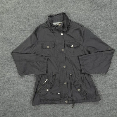 YMI коллекции куртка женщин XL уголь утилиты Anorak Snap спереди молнии карманы - Изображение 1 из 4