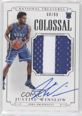 Panini National Treasures College 2015/99 Justise Winslow #360 novato automático radiocontrol Foto 1 de 2