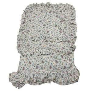 Coming Home Cottage Core Floral Volantes Cobertor y 2 Simulos Juego de 3 Piezas Tamaño Doble - Imagen 1 de 7