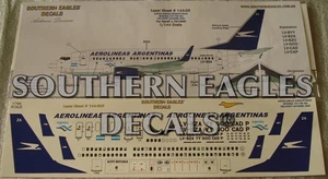 Boeing 737-700 - AEROLINEAS ARGENTINAS -Delivery Scheme 2009 1/144 Decals - Picture 1 of 3