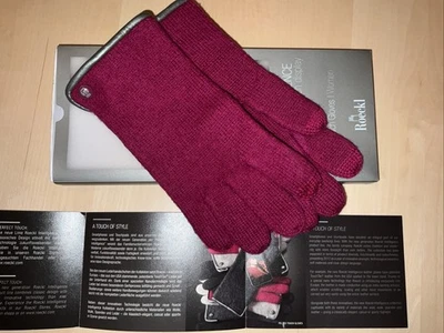 ROECKL Handschuhe 'Intelligence'  für Touch Displays Reine Schurwolle Gr.8 - Bild 1 von 4