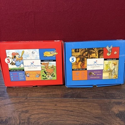 Enganchado a la fonética: aprender a leer (3 y 5) cintas de casete completas de educación en el hogar Foto 1 de 4