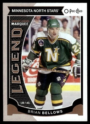 2015-16 O-Pee-Chee MARQUEE LEGEND Brian Bellows Minnesota North Stars #597 - Image 1 of 2