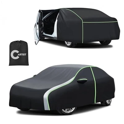 For Kia Forte 2008-2025 Waterproof Car Cover All Weather with Door Zipper Foto 1 de 4