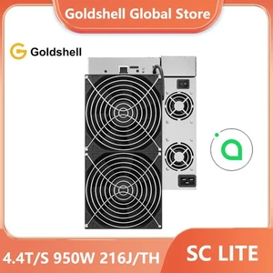 Nueva versión Goldshell SC Lite 4.4TH/s 950W Siacoin ASIC Miner máquina criptográfica - Imagen 1 de 4