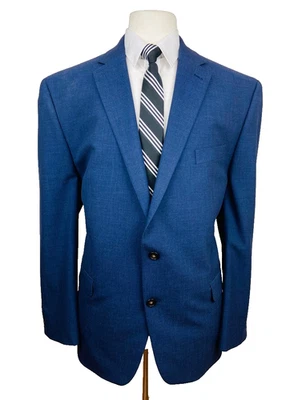 CHAPS RALPH LAUREN Hombres 48R Azul Súper Suave Blazer Abrigo Deportivo Traje Chaqueta Foto 1 de 4