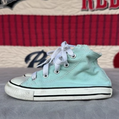 Talla 9c - Zapatillas Converse Sea Foam Green All Star para niños Foto 1 de 4