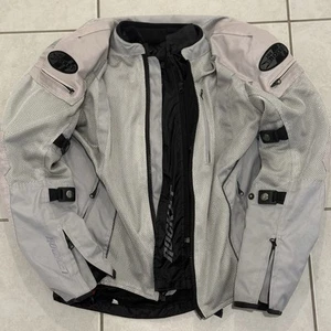Size Large Mens Joe Rocket Ballistic Series Motorcycle Jacket Armored Padding - Picture 1 of 6