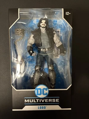 McFarlane Toys DC Multiverse Lobo DC Rebirth Figure with Accessories DAMAGED BOX - Image 1 of 4
