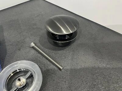 Grohe Ablaufgarnitur in hard graphite gebürstet   , 65807AL0 - Bild 1 von 4