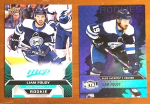 Liam Foudy ROOKIE RC 2 card lot - Picture 1 of 1