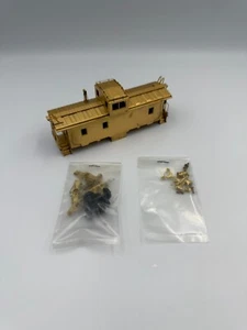 HO Balboa Brass Union Pacific CA-4 Caboose. Unpainted. IOB. - Picture 1 of 6
