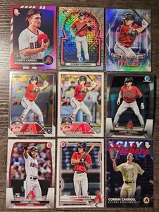 2023 Topps Big League Corbin Carroll RC Red Foil Parallel SSP. Look At Descripti - Picture 1 of 10