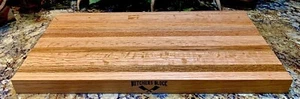 "Tabla de cortar de roble rojo de 1,25"" de grosor 12x20 hecha en EE. UU. - Imagen 1 de 3